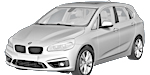 BMW F45 U0871 Fault Code